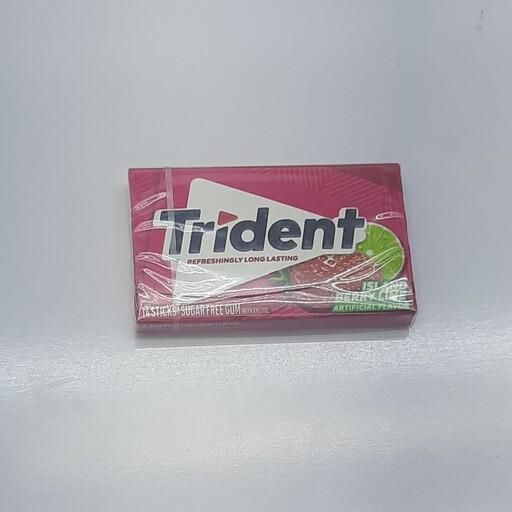 آدامس تریدنت Trident مدل Berry Lime